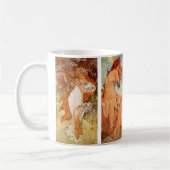 Mug Alphonse Mucha, Quatre Saisons (Gauche)