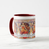 Mug Alphonse Mucha - Salon mondial 1904 St. Louis (Devant gauche)