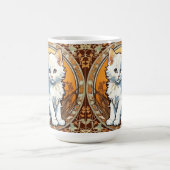 Mug Alphonse Mucha Style Chat (Centre)