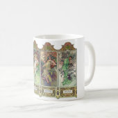 Mug Alphonse Mucha , The four seasons (Devant droit)
