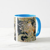 Mug Alphonse Mucha, “Woman with a Daisy” (Devant droit)