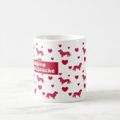 Mug Alpine Dachsbracke Au Coeur Rouge (Centre)