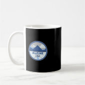 Mug Alpine Utah Ut Mountains Badge Hiking Souvenir  (Gauche)