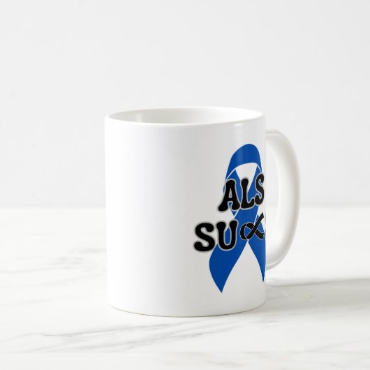 Mug ALS Sucks (Devant droit)