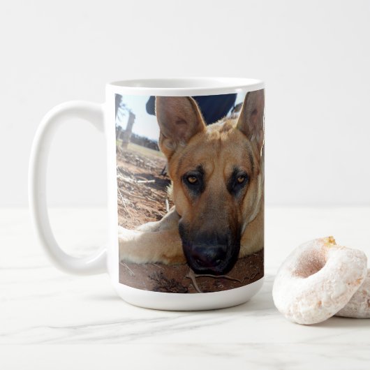 Mug Alsacien - Droit au sommeil, (Avec donut)