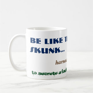 Mug Alt Funny Skunk Smelt Pâte Bois Animal