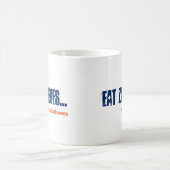 Mug Alt Manger Zombies et Part Halloween Emo Goth Blue (Centre)