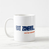 Mug Alt Manger Zombies et Part Halloween Emo Goth Blue (Gauche)