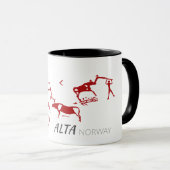 Mug Alta, Norway (jouer du rock carving) (Devant droit)
