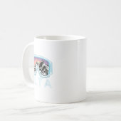 Mug Alta Ski Design _ Alta, Ut Ski Cadeau De Neige (Devant gauche)