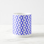Mug Alternate ZigZags - bleu et blanc électrique (Centre)
