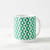 Mug Alternate ZigZags - Kentucky Vert et Blanc (Devant droit)