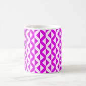 Mug Alternate ZigZags - Magenta et blanc (Centre)