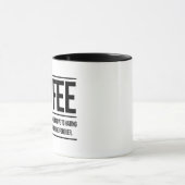 Mug Alternative au café (Centre)
