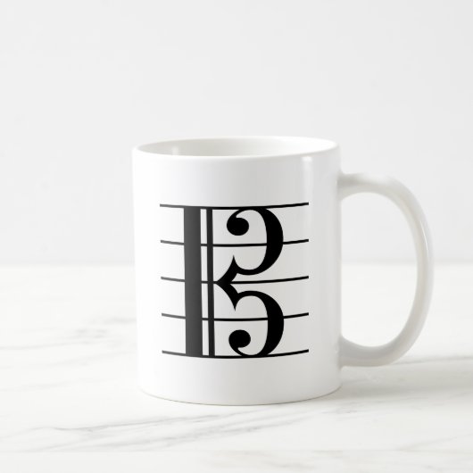 Mug Alto Clef (Droite)