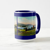Mug Alton Bay et Lake Winnipesaukee, New Hampshire (Devant droit)