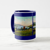 Mug Alton Bay et Lake Winnipesaukee, New Hampshire (Devant gauche)