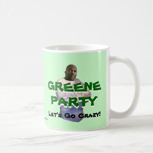 Mug Alvin Greene : Partons fous ! (Droite)