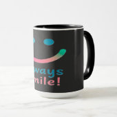 Mug Always Smile (Devant droit)