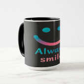 Mug Always Smile (Devant gauche)