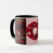 Mug Always Yours Red Rose Romantic Morning Valentine  (Devant gauche)