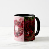 Mug Always Yours Red Rose Romantic Morning Valentine  (Devant droit)