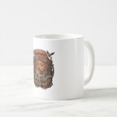 Mug Am Night Fear Me Pug Halloween Moon_1 (Devant droit)