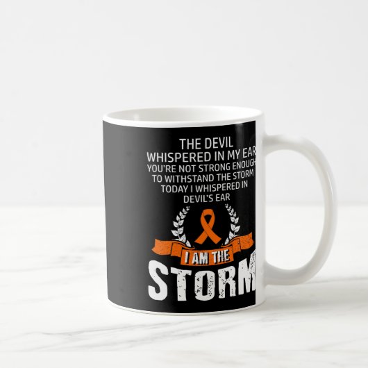 Mug Am The Storm Leukemia Sensibilisation (Droite)