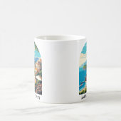 Mug Amalfi Coast Italie Voyage Retro (Centre)