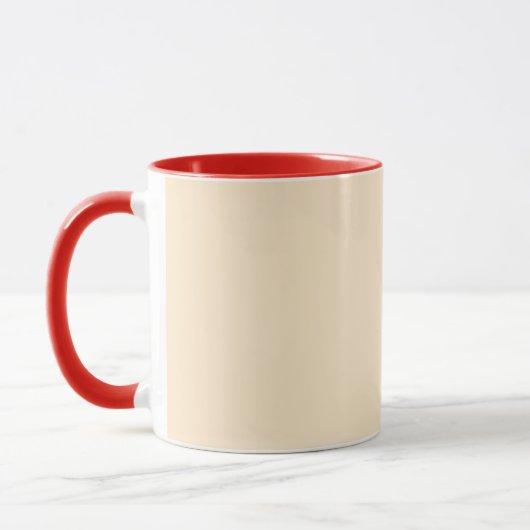 Mug Amande blanchie (couleur solide) (Gauche)