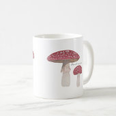 Mug Amanita Champignons Café Coupe Magique Champignons (Devant droit)