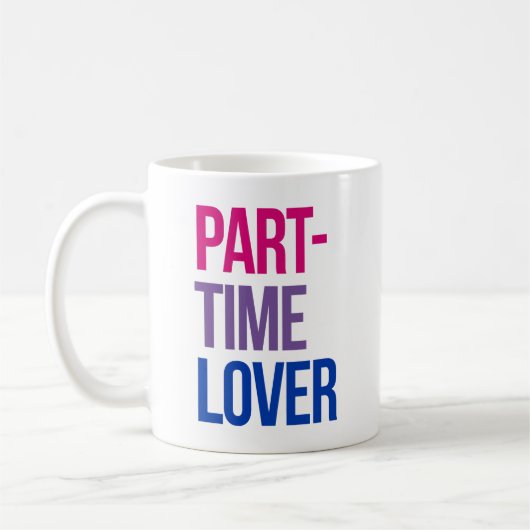 Mug Amant à temps partiel (Gauche)