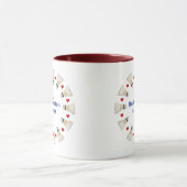 Mug Amant de badminton (Centre)