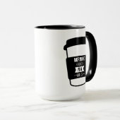 Mug Amant de café pratique amusant cadeau d'anniversai (Devant droit)