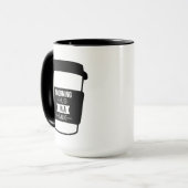 Mug Amant de café pratique amusant cadeau d'anniversai (Devant gauche)