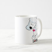 Mug Amant de caniche (Devant droit)