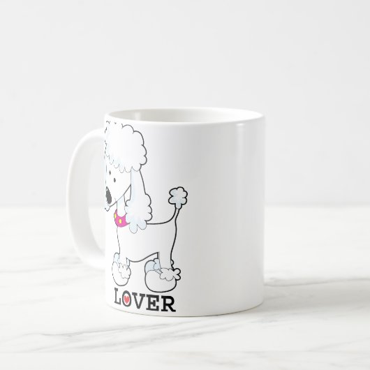 Mug Amant de caniche (Devant gauche)
