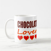 Mug Amant de chocolat avec les boîtes en forme de (Gauche)
