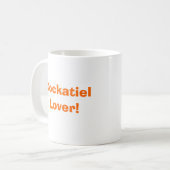 Mug Amant de Cockatiel ! (Devant gauche)