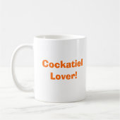 Mug Amant de Cockatiel ! (Gauche)