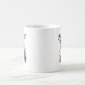 Mug Amant de corbeau F Caw F Mème Style Classique (Centre)