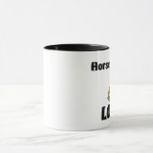 Mug Amant de crabe en fer à cheval (Centre)