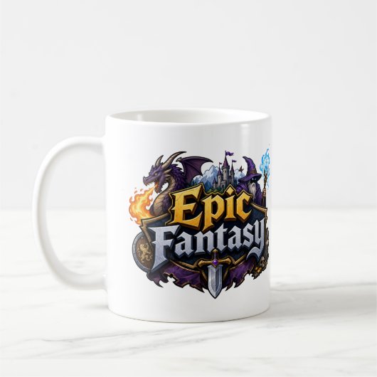 Mug Amant de Fantasy Épique (Gauche)