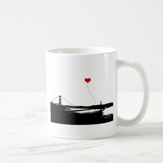 Mug Amant de golden gate bridge San Francisco (Droite)