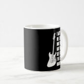 Mug Amant de groupe de guitare cool (Devant droit)