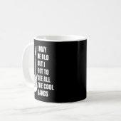 Mug Amant de groupe de guitare cool (Devant gauche)