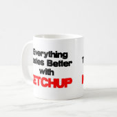 MUG AMANT DE KETCHUP (Devant gauche)