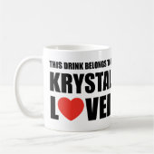Mug Amant de Krystal (Gauche)
