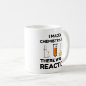 Mug Amant de la science amusant (Devant droit)