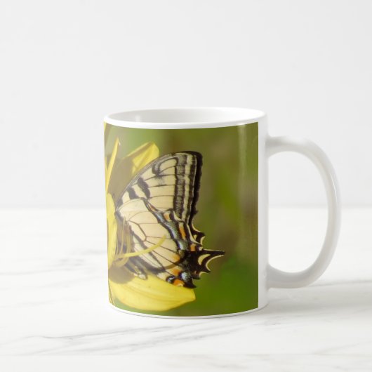 Mug Amant de lis - papillon sur des Daylilies (Droite)